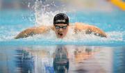 3 May 2015; Brendan Hyland, Tallaght, during the men's 100m butterfly A final. 2015 Irish Open Swimming Championships at the National Aquatic Centre, Abbotstown, Dublin. Picture credit: Piaras Ó Mídheach / SPORTSFILE