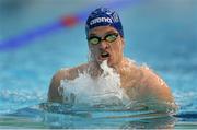 3 May 2015; Dan Sweeney, Sunday's Well, during the men's 200m breast-stroke A final. 2015 Irish Open Swimming Championships at the National Aquatic Centre, Abbotstown, Dublin. Picture credit: Piaras Ó Mídheach / SPORTSFILE