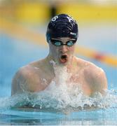 3 May 2015; Matthew Scott, Ards, during the men's 200m breaststroke B final. 2015 Irish Open Swimming Championships at the National Aquatic Centre, Abbotstown, Dublin. Picture credit: Piaras Ó Mídheach / SPORTSFILE