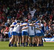 3 May 2015; The Waterford players before the start of the game. Allianz Hurling League, Division 1 Final, Cork v Waterford. Semple Stadium, Thurles, Co. Tipperary. Picture credit: Ray McManus / SPORTSFILE