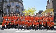 2 June 2008; Athletes running in aid of Special Olympics ahead of the 2008 Women's Mini Marathon. Lower Baggot Street, Dublin. Picture credit: Stephen McCarthy / SPORTSFILE