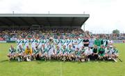 1 June 2008; Tullaroan, Team celebrate with the cup. Leinster Club Senior Hurling League Division 1 Final, Rapparees v Tullaroan, Dr. Cullen Park, Carlow. Picture credit: Matt Browne / SPORTSFILE