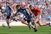 8 June 2008; Alan Brogan, Dublin, in action against des Finnegan, Louth. GAA Football Leinster Senior Championship Quarter-Final, Louth v Dublin, Croke Park, Dublin. Picture credit: Matt Browne / SPORTSFILE