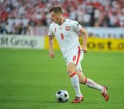 12 June 2008; Jacek Krzynowek, Poland. UEFA EURO 2008TM, Austria v Poland, Ernst Happel Stadion, Vienna, Austria. Picture credit; Pat Murphy / SPORTSFILE