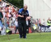 15 June 2008; Cavan manager Donal Keoghan, issues instructions from the sideline. GAA Football Ulster Senior Championship Quarter-Final, Cavan v Armagh, Kingspan Breffni Park, Cavan. Picture credit: Oliver McVeigh / SPORTSFILE