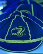 9 May 2015; A detailed view of Leinster caps at the Leinster Rugby Awards Ball. The Leinster Rugby Awards Ball took place, at the Double Tree by Hilton hotel, Dublin, in front of over 500 attendees as Leinster Rugby celebrated the achievements of those both on and off the field in both the domestic and the professional game. On the night Sean Cronin was awarded the Bank of Ireland Leinster Rugby Players' Player of the Year and Jack Conan was awarded the Samsung Galaxy S6 Young Player of the Year award. RTÉ's Darragh Maloney was MC for the evening as Leinster Rugby Head Coach Matt O'Connor, Captain Jamie Heaslip and the rest of the players also took the opportunity to celebrate the careers of Leinster Rugby stalwarts Gordon D'Arcy and Shane Jennings. Picture credit: Stephen McCarthy / SPORTSFILE