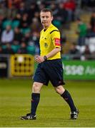 15 May 2015; Referee Derek Tomney. SSE Airtricity League, Premier Division, Shamrock Rovers v Longford Town. Tallaght Stadium, Tallaght, Co. Dublin. Picture credit: David Maher / SPORTSFILE