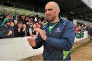 16 May 2015; John Muldoon, Connacht, after the game. Guinness PRO12, Round 22, Connacht v Ospreys, Sportsground, Galway. Picture credit: Ray Ryan / SPORTSFILE