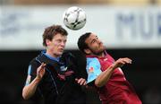 4 July 2008; Evan McMillan, UCD, in action against Eamon Zayed, Drogheda United. eircom League Premier Division,  Drogheda United v UCD, United Park, Drogheda, Co. Louth. Photo by Sportsfile