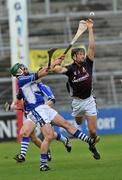 5 July 2008; Shane Kavanagh, Galway, in action against Eoin Browne, Laois. GAA Hurling All-Ireland Senior Championship Qualifier - Round 2, Galway v Laois, Pearse Stadium, Salthill, Galway. Picture credit: Pat Murphy / SPORTSFILE