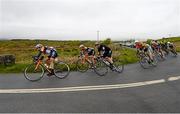 21 May 2015; A general view of the leading group in action during Stage 5 of the 2015 An Post Rás. Newport - Ballina. Photo by Sportsfile