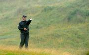 9 July 2008; Padraig Harrington lines up his shot to the 12th green. Ladbrokes.com Irish PGA Championship, The European Club, Co. Wicklow. Picture credit: Matt Browne / SPORTSFILE