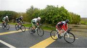 21 May 2015; Cyclists, from left, Aaron Gate, An Post Chain Reaction, Nick Bain, New Zealand National Team, Ryan Mullen, An Post Chain Reaction, and Simon Ryan, Mego RT, in action during Stage 5 of the 2015 An Post Rás. Newport - Ballina. Photo by Sportsfile