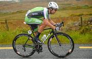 21 May 2015; Eventual stage winner Aaron Gate, An Post Chain Reaction, in action during Stage 5 of the 2015 An Post Rás. Newport - Ballina. Photo by Sportsfile
