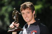 8 July 2008; Cork City's Dave Mooney who was presented with the eircom Soccer Writers Association of Ireland Player of the Month Award for June. Merrion Square, Dublin. Picture credit: Ray McManus / SPORTSFILE