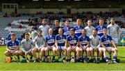 24 May 2015; The Laois team. Leinster GAA Hurling Senior Championship Qualifier Group, Round 3, Laois v Westmeath. O'Moore Park, Portlaoise, Co. Laois. Picture credit: Brendan Moran / SPORTSFILE
