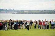 11 July 2008; Padraig Harrington plays his second shot from the 13th fairway during the Ladbrokes.com Irish PGA Championship. The European Club, Co. Wicklow. Picture credit: Matt Browne / SPORTSFILE