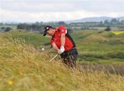 12 July 2008; Padraig Harrington plays out of the rough on the 11th. Ladbrokes.com Irish PGA Championship, The European Club, Co. Wicklow. Picture credit: Ray Lohan / SPORTSFILE *** Local Caption ***