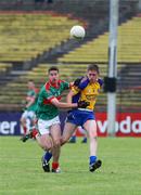 13 July 2008; Eugene Stritch, Roscommon, in action against  James Cafferty, Mayo. ESB Connacht Minor Football Championship Final, Mayo v Roscommon, McHale Park, Castlebar, Co. Mayo. Picture credit: Oliver McVeigh / SPORTSFILE
