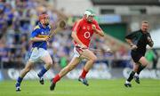13 July 2008; Mark Collins, Cork, in action against John O'Dwyer, Tipperary. ESB Munster Minor Hurling Championship Final, Tipperary v Cork, Gaelic Grounds, Limerick. Picture credit: Ray McManus / SPORTSFILE