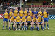 13 July 2008; The Roscommon team. ESB Connacht Minor Football Championship Final, Mayo v Roscommon, McHale Park, Castlebar, Co. Mayo. Picture credit: Oliver McVeigh / SPORTSFILE