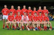 13 July 2008; The Cork team. ESB Munster Minor Hurling Championship Final, Tipperary v Cork, Gaelic Grounds, Limerick. Picture credit: Pat Murphy / SPORTSFILE