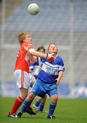 17 July 2008; Christopher Reilly, Caherlistrane, Galway, in action against Emmet Madden, Clifden, Galway, during the Connacht - Play and Stay with GAA Go Games activity day which saw over 320 children take part in games in both hurling and football on three pitches at Croke Park, Dublin. Picture credit: Brian Lawless / SPORTSFILE