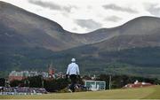 29 May 2015; Rory McIlroy, Northern Ireland, makes his way down the 9th fairway. Dubai Duty Free Irish Open Golf Championship 2015, Day 2. Royal County Down Golf Club, Co. Down. Picture credit: Brendan Moran / SPORTSFILE