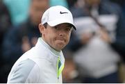 29 May 2015; Rory McIlroy, Northern Ireland, reacts on the 10th green. Dubai Duty Free Irish Open Golf Championship 2015, Day 2. Royal County Down Golf Club, Co. Down. Picture credit: Brendan Moran / SPORTSFILE