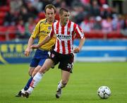 18 July 2008; Niall McGinn, Derry City, in action against Thomas eary, Bohemians. eircom League Premier Division, Derry City v Bohemians, Brandywell, Derry, Co. Derry. Picture credit: Oliver McVeigh / SPORTSFILE