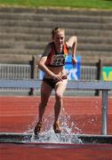 19 July 2008; Fionnualla Britton, Sli Culann A.C., on her way to victory in the Women's 3000m steeplechase event at the AAI National Track & Field Championships, Morton Stadium, Santry, Dublin. Picture credit: Pat Murphy / SPORTSFILE