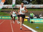 19 July 2008; Martin Fagan, Mullingar Harriers A.C., leads the field on his way to winning the Men's 10,000m event at the AAI National Track & Field Championships, Morton Stadium, Santry, Dublin. Picture credit: Pat Murphy / SPORTSFILE