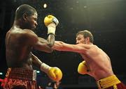 19 July 2008; Andy Lee, right, in action against Willie Gibbs. International Middleweight contest, University Sports Arena, Limerick. Picture credit: David Maher / SPORTSFILE