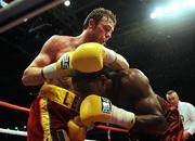 19 July 2008; Andy Lee, left, in action against Willie Gibbs. International Middleweight contest, University Sports Arena, Limerick. Picture credit: David Maher / SPORTSFILE