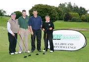 18 July 2008; The Doohamlet GFC team, Monaghan, during the FBD GAA Golf Challenge, Ulster Final. Current GAA stars and all-time legends were on hand to tee off the competition, which is now in its ninth year and allows GAA clubs from across Ireland and abroad to compete for an All-Ireland title on a completely level par, without restrictions. Killymoon Golf Club, Cookstown, Co. Tyrone. Picture credit: Oliver McVeigh / SPORTSFILE