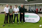 18 July 2008; The Carrickmore GFC team, Tyrone, during the FBD GAA Golf Challenge, Ulster Final. Current GAA stars and all-time legends were on hand to tee off the competition, which is now in its ninth year and allows GAA clubs from across Ireland and abroad to compete for an All-Ireland title on a completely level par, without restrictions. Killymoon Golf Club, Cookstown, Co. Tyrone. Picture credit: Oliver McVeigh / SPORTSFILE