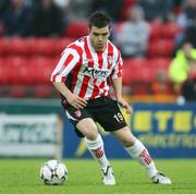 18 July 2008; Owen Morrison, Derry City. eircom League Premier Division, Derry City v Bohemians, Brandywell, Derry, Co. Derry. Picture credit: Oliver McVeigh / SPORTSFILE