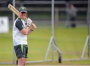 3 June 2015; Ireland head coach John Bracewell ahead of the second day's play. ICC InterContinental Cup, Ireland v United Arab Emirates, Malahide Cricket Club, Malahide, Co. Dublin. Picture credit: Seb Daly / SPORTSFILE