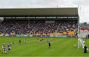 6 June 2015; Galway goalkeeper Colm Callanan saves a penalty from Dublin's Paul Ryan. Leinster GAA Hurling Senior Championship Quarter-Final Replay, Dublin v Galway. O'Connor Park, Tullamore, Co. Offaly. Picture credit: Stephen McCarthy / SPORTSFILE