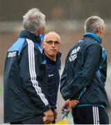 6 June 2015; Galway manager Anthony Cunningham exchanges his views with Dublin manager Ger Cunningham. Leinster GAA Hurling Senior Championship Quarter-Final Replay, Dublin v Galway. O'Connor Park, Tullamore, Co. Offaly. Picture credit: Stephen McCarthy / SPORTSFILE