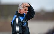 6 June 2015; Dublin manager Ger Cunningham reacts during the first half. Leinster GAA Hurling Senior Championship Quarter-Final Replay, Dublin v Galway. O'Connor Park, Tullamore, Co. Offaly. Picture credit: Stephen McCarthy / SPORTSFILE