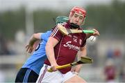 6 June 2015; Joe Canning, Galway, in action against John Hanbury, Dublin. Leinster GAA Hurling Senior Championship Quarter-Final Replay, Dublin v Galway. O'Connor Park, Tullamore, Co. Offaly. Picture credit: Stephen McCarthy / SPORTSFILE