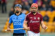 6 June 2015; Joe Canning, Galway, celebrates after scoring his side's fourth goal. Leinster GAA Hurling Senior Championship Quarter-Final Replay, Dublin v Galway. O'Connor Park, Tullamore, Co. Offaly. Picture credit: Stephen McCarthy / SPORTSFILE