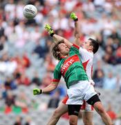 2 August 2008; Conor Mortimer, Mayo, in action against Conor Gormley, Tyrone. All-Ireland Senior Football Championship Qualifier, Round 3, Tyrone v Mayo, Croke Park, Dublin. Picture credit: Matt Browne / SPORTSFILE