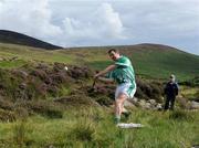 2 August 2008; Brendan Cummins on his way to winning the 2008 M Donnelly Poc Fada. Annaverna Mountain, Ravensdale, Co. Louth. Picture credit: Pat Murphy / SPORTSFILE