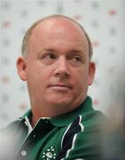 7 August 2008; Ireland head coach Declan Kidney during an IRFU press conference to introduce the new Ireland management team. Jury's Hotel, Western Road, Cork. Picture credit: Stephen McCarthy / SPORTSFILE