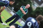 7 August 2008; Ireland head coach Declan Kidney during squad training. Presentation Brothers College Sports Grounds, Dennehy's Cross, Cork. Picture credit: Stephen McCarthy / SPORTSFILE