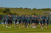 10 June 2015; A general view during Republic of Ireland squad training. Republic of Ireland Squad Training, Gannon Park, Malahide, Co. Dublin. Picture credit: David Maher / SPORTSFILE