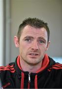 8 June 2015; Cork's Donncha O'Connor speaking during a Cork Football Press Evening. Páirc Uí Rinn, Cork. Picture credit: Diarmuid Greene / SPORTSFILE