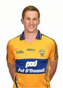 10 June 2015; Eoin Cleary, Clare. Clare Football Squad Portraits 2015. Cusack Park, Ennis, Co. Clare. Picture credit: Diarmuid Greene / SPORTSFILE